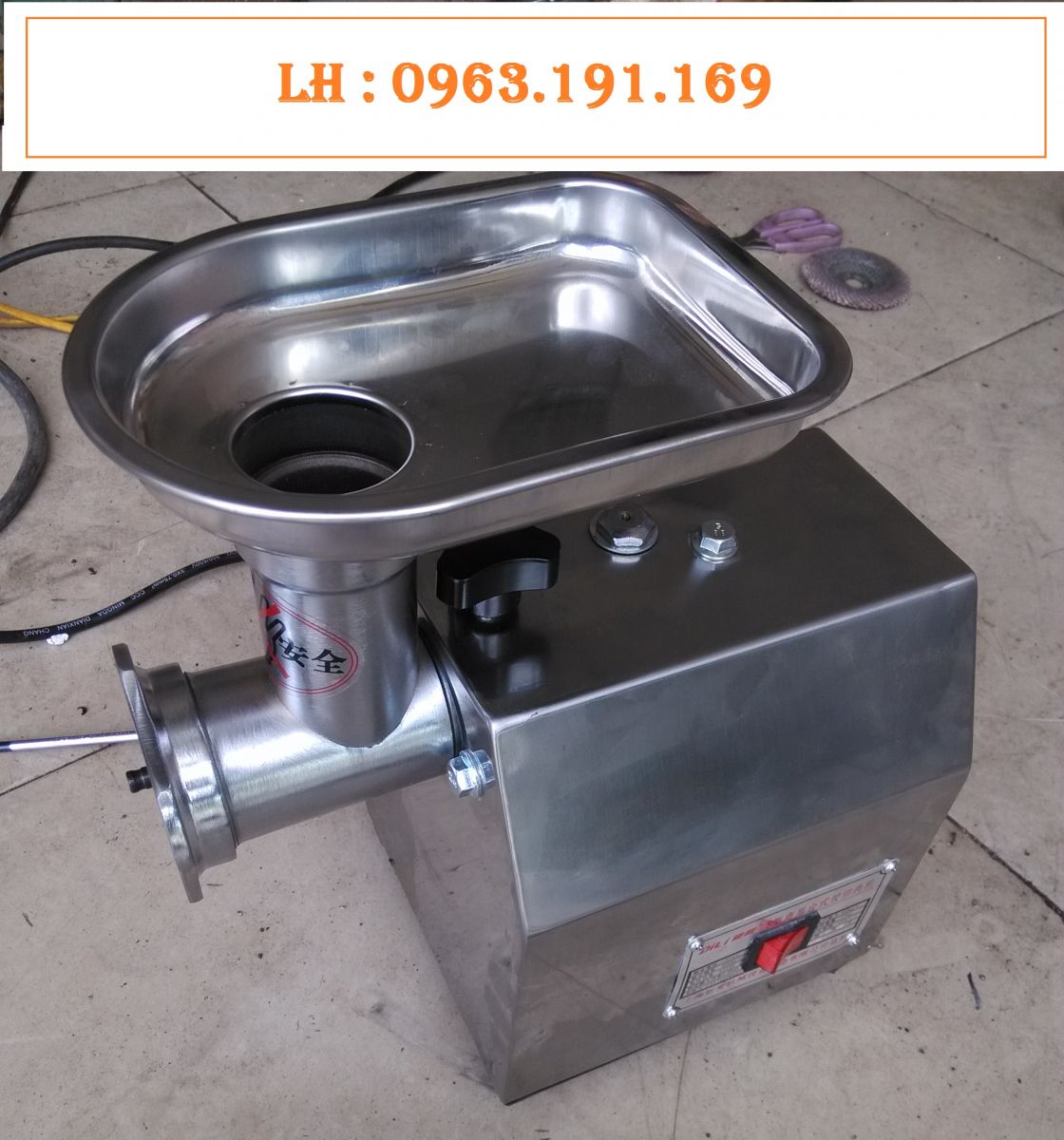 Máy xay thịt cá, máy xay dành cho gia đình, cơ sở sản xuất chế biến thực phẩm